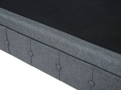 Beliani 6-Istuttava Kulmasohva Kangas Oikeak. Vaaleanharmaa Chesterfield Best