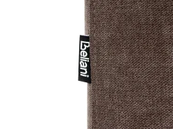 Beliani 5-Istuttava Kulmasohva Kangas Sahkosaadettava Usb-Portti Ruskeanharmaa Rokke Best