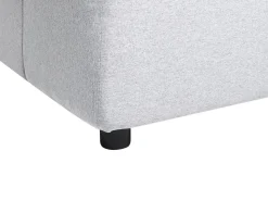 Beliani 4-Istuttava Kulmasohva Kangas Oikeak. Vaaleanharmaa Tomra Outlet