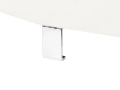 Beliani 5-Istuttava Kulmasohva Keinonahka Vasenk. Valkoinen Norrea Outlet