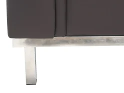 Beliani 4-Istuttava Kulmasohva Nahka Vasenk. Ruskea Oslo Best