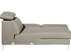 Beliani 4-Istuttava Kulmasohva Nahka Vasenk. Ruskeanharmaa Farila Flash Sale