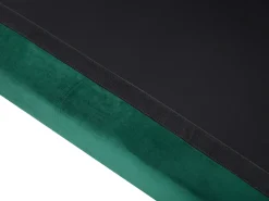 Beliani 4-Istuttava Kulmasohva Sametti Oikeak. Tummanvihrea Oslo Cheap