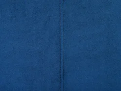 Beliani 4-Istuttava Kulmasohva Sametti Oikeak. Tummansininen Oslo Sale