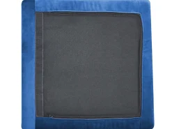 Beliani 4-Istuttava Kulmasohva Sametti Oikeak. Laivastonsininen Evja Best Sale