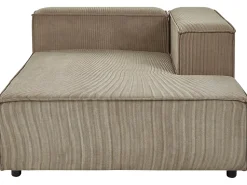 Beliani 2-Istuttava Kulmasohva Vakosametti Vasenk. Vaaleanruskea Aprica Sale