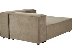 Beliani 2-Istuttava Kulmasohva Vakosametti Vasenk. Vaaleanruskea Aprica Sale