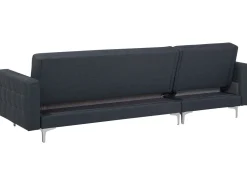 Beliani 4-Istuttava Kulmavuodesohva Kangas Oikeak. Tummanharmaa Aberdeen Online