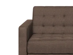 Beliani 4-Istuttava Kulmavuodesohva Kangas Vasenk. Tummanruskea Aberdeen Shop