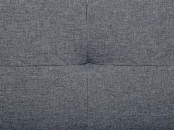 Beliani 4-Istuttava Kulmavuodesohva Kangas Oikeak. Harmaa Alsten Outlet