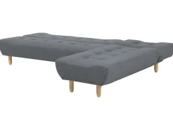 Beliani 4-Istuttava Kulmavuodesohva Kangas Vasenk. Harmaa Alsten Store