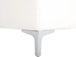 Beliani 5-Istuttava Kulmavuodesohva Ja Rahi Keinonahka Vasenk. Valkoinen Aberdeen Best Sale