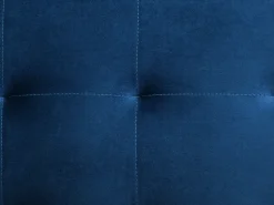 Beliani 5-Istuttava Kulmavuodesohva Ja Rahi Sametti Oikeak. Laivastonsininen Aberdeen Store