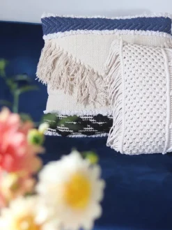 Beliani 4-Istuttava Kulmavuodesohva Sametti Oikeak. Laivastonsininen Vadso New