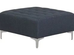 Beliani 5-Istuttava Kulmavuodesohva Ja Rahi Kangas Vasenk. Tummanharmaa Aberdeen Clearance