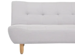 Beliani 4-Istuttava Kulmavuodesohva Kangas Vasenk. Vaaleanharmaa Alsten Discount