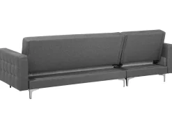 Beliani 4-Istuttava Kulmavuodesohva Ja Rahi Kangas Oikeak. Vaaleanharmaa Aberdeen Outlet