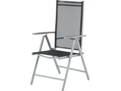 Beliani 6-Istuttava Musta Alumiininen Ulkoruokailuryhma Catania Best