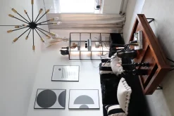 Beliani 3-Istuttava Musta Sohva Lokka Shop