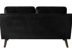 Beliani 2-Istuttava Musta Sohva Lokka Store