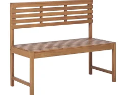 Beliani 4-Istuttava Parvekesetti Vaalea Akasiapuu Treia Clearance