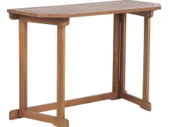 Beliani 4-Istuttava Parvekesetti Vaalea Akasiapuu Treia Clearance