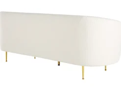 Beliani 3-Istuttava Sohva Buklee Valkoinen Loen Discount