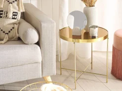 Beliani 2-Istuttava Sohva Kangas Beige Kalmar Shop