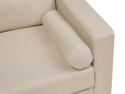 Beliani 2-Istuttava Sohva Kangas Beige Kalmar Shop