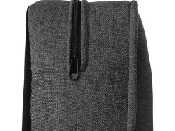 Beliani 3-Istuttava Sohva Kangas Harmaa Chesterfield Clearance