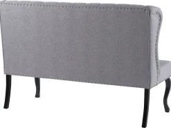 Beliani 2-Istuttava Sohva Kangas Harmaa Torsby Discount