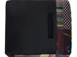 Beliani 3-Istuttava Sohva Kangas Tilkkukuvio Vihrea/Keltainen Chesterfield Shop