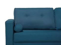 Beliani 2-Istuttava Sohva Kangas Tummansininen Kalmar New