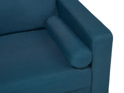 Beliani 2-Istuttava Sohva Kangas Tummansininen Kalmar New