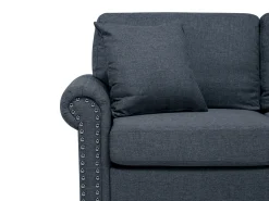 Beliani 2-Istuttava Sohva Kangas Tummanharmaa Otra Flash Sale