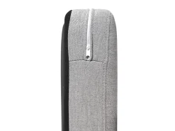 Beliani 2-Istuttava Sohva Kangas Vaaleanharmaa Skibby Cheap