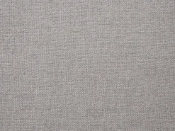 Beliani 3-Istuttava Sohva Kangas Vaaleanharmaa Chesterfield Store