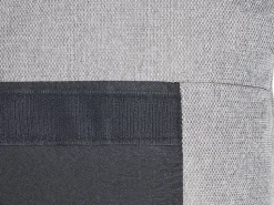 Beliani 2-Istuttava Sohva Kangas Vaaleanharmaa Trosa New