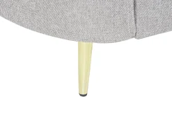 Beliani 2-Istuttava Sohva Kangas Vaaleanharmaa Trosa New