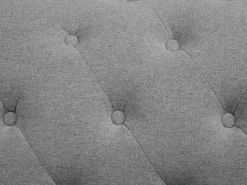 Beliani 2-Istuttava Sohva Kangas Vaaleanharmaa Vissland Shop