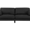 Beliani 3-Istuttava Sohva Musta Torget Shop