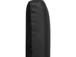 Beliani 3-Istuttava Sohva Nahka Musta Helsinki Fashion