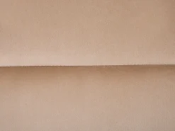 Beliani 3-Istuttava Sohva Sametti Sahkosaadettava Hiekanruskea Bergen Best Sale