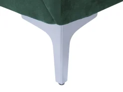 Beliani 3-Istuttava Sohva Samettinen Vihrea Fenes Outlet