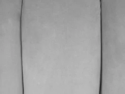 Beliani 3-Istuttava Sohva Samettinen Vaaleanharmaa Alsvag Hot