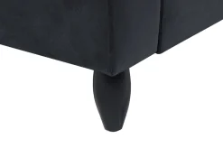 Beliani 3-Istuttava Sohva Samettinen Harmaa Bornholm Best