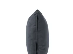 Beliani 3-Istuttava Sohva Samettinen Harmaa Bornholm Best