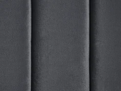 Beliani 3-Istuttava Sohva Samettinen Tummanharmaa Arvika Best Sale