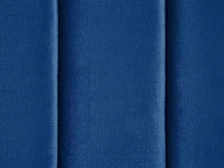 Beliani 3-Istuttava Sohva Samettinen Sininen Arvika Shop