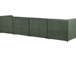 Beliani 4-Istuttava Sohva Vakosametti Tummanvihrea Lemvig Clearance